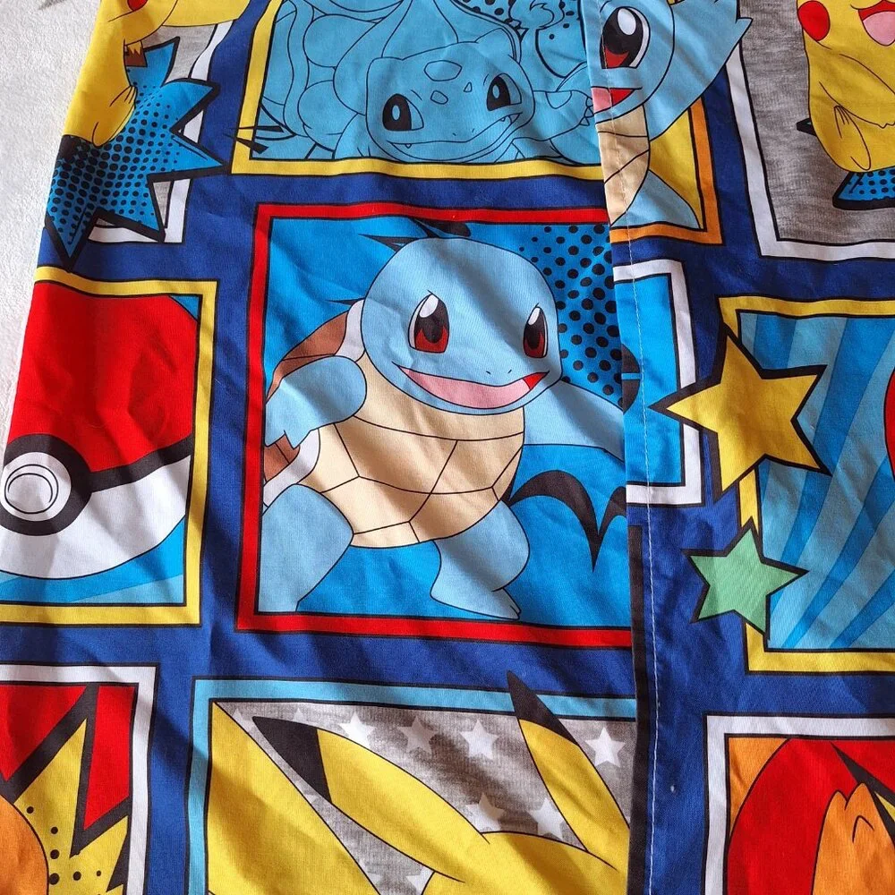 2021 Pokemon Standard Pillow Sham‎ Case Pikachu Charmander Squirtle (1)